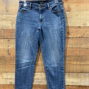 -Talbots Boyfriend Flawless Five Pocket Petite Jeans Size 6 Petite